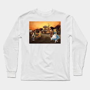 Walking To School Long Sleeve T-Shirt